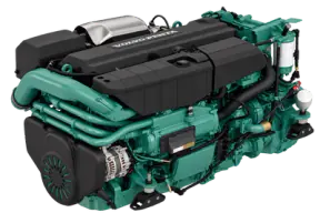 Volvo Penta D11C3-A MP representative engine illustration